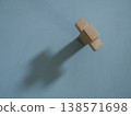 A wooden cross  138571698