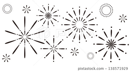 煙花背景圖 138571929