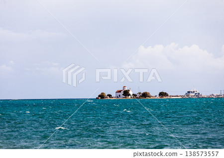 Agios Spyridon church in Greece island Elafonissos Agios Spyridon church in Greece island Elafonissos 138573557