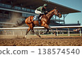Horse racing 138574540