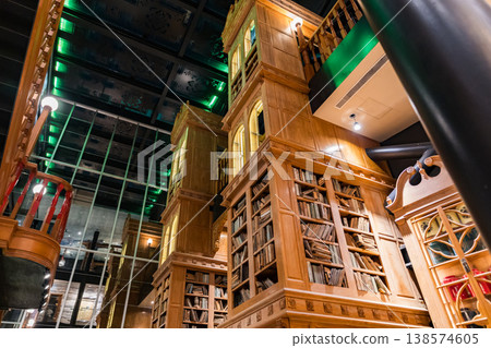 The Miyahara Ophthalmology Clinic in Taichung, Taiwan, is illuminated. The Miyahara Ophthalmology Clinic in Taichung, Taiwan, is illuminated. 138574605