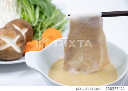 芝麻醬豬肉涮涮鍋 芝麻醬豬肉涮涮鍋 138577421