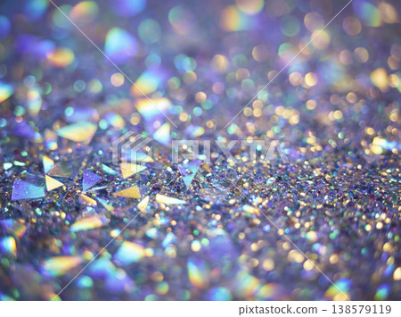 Background material: glitter, hologram 138579119