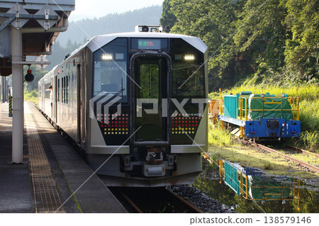 The Ban'etsu West Line (Tsugawa Station) is currently suspended due to delays in oncoming trains caused by torrential downpours. The Ban'etsu West Line (Tsugawa Station) is currently suspended due to delays in oncoming trains caused by torrential downpours. 138579146