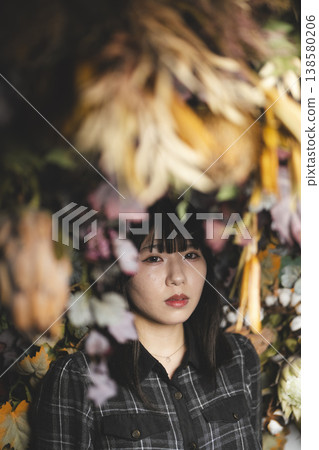 花中女子 138580206