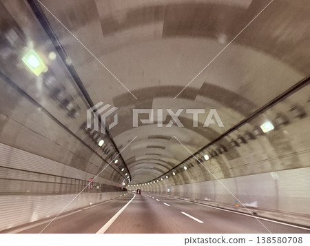 Running through the tunnel 138580708