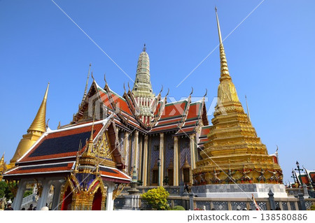 泰國曼谷玉佛寺(Wat Phra Kaew)外觀(3) 泰國曼谷玉佛寺(Wat Phra Kaew)外觀(3) 138580886