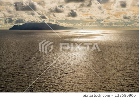 The Sun Road connecting Kuchinoerabu Island, Yakushima where gods reside (Summer) 138580900