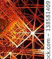Tokyo Tower: View from below, up close 138581409