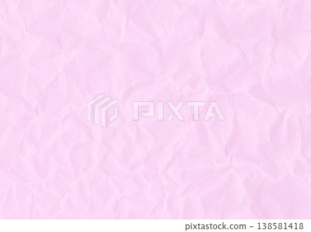 粉紅色牛皮紙的褶皺 138581418