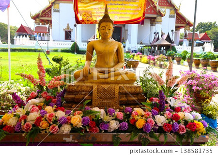 Buddha statue in Thailand Buddha statue in Thailand 138581735