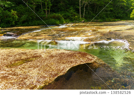 250817 Okushiga Valley, Nagano Prefecture, Zakogawa River 250817 Okushiga Valley, Nagano Prefecture, Zakogawa River 138582526