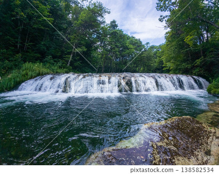 250817 Harmonica Falls, Zakogawa River, Okushiga Valley, Nagano Prefecture 250817 Harmonica Falls, Zakogawa River, Okushiga Valley, Nagano Prefecture 138582534