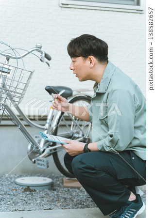 On-site bicycle purchase service 138582657