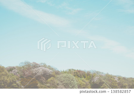 Spring mountains painted in pastel colors Spring mountains painted in pastel colors 138582857