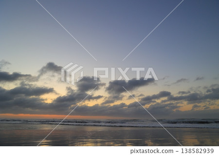 beautiful beach sunrise beautiful beach sunrise 138582939