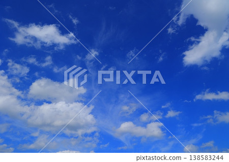 Blue sky and white clouds Blue sky and white clouds 138583244