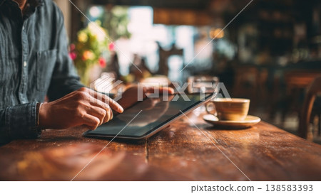 Programmer Working with Multiple Monitors at Night Programmer Working with Multiple Monitors at Night 138583393