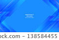 Abstract background material made up of blue diagonal shapes. 138584455