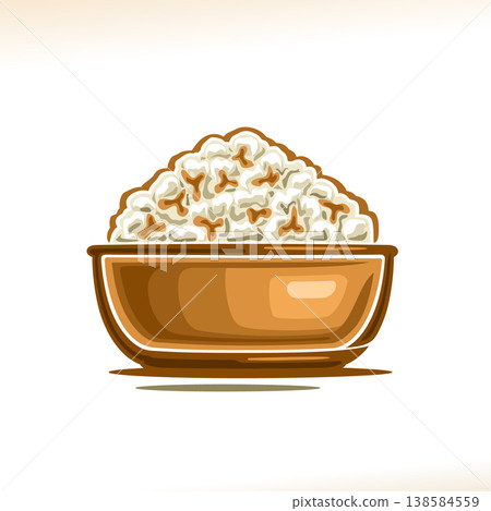 Vector poster for Popcorn Vector poster for Popcorn 138584559