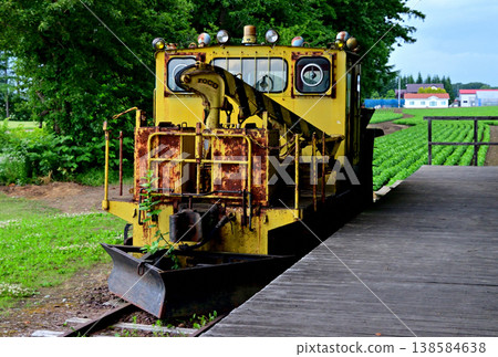 A statically preserved vehicle at the site of Kofuku Station 138584638