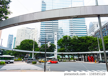 Shinjuku Police Station Rear Intersection, Nishi-Shinjuku, Shinjuku-ku, Tokyo Shinjuku Police Station Rear Intersection, Nishi-Shinjuku, Shinjuku-ku, Tokyo 138585120
