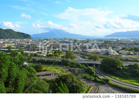 Scenery of Aira City Scenery of Aira City 138585789