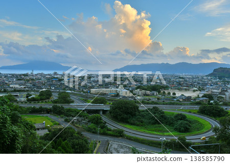 Scenery of Aira City Scenery of Aira City 138585790