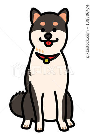 柴犬表達情感的插圖(第二部) 柴犬表達情感的插圖(第二部) 138586474