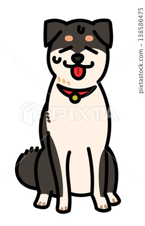 柴犬表達情感的插圖(第三部分) 柴犬表達情感的插圖(第三部分) 138586475