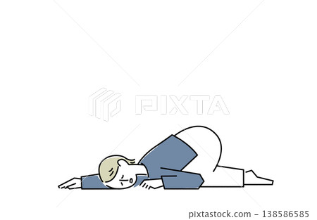 女子倒地 女子倒地 138586585