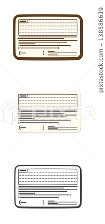 Driver's license (back side) 138586619