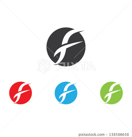 f logo and symbols template vector icons f logo and symbols template vector icons 138586638