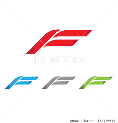 f logo and symbols template vector icons f logo and symbols template vector icons 138586645