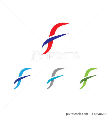 f logo and symbols template vector icons f logo and symbols template vector icons 138586650