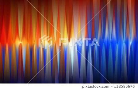 Ice fire bg. Red and blue ribbed glass background. Ice fire bg. Red and blue ribbed glass background. 138586676