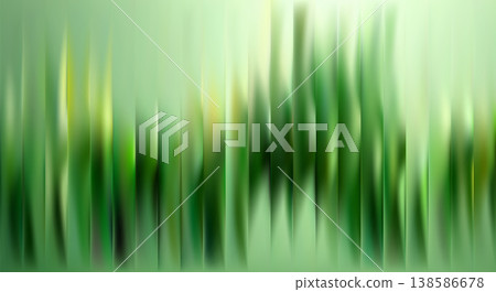 Green glass ripple texture. Soft mint gradient background 138586678