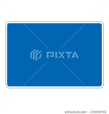 Guide sign, plain Guide sign, plain 138586702