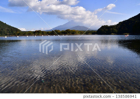 松蔭湖和富士山 松蔭湖和富士山 138586941