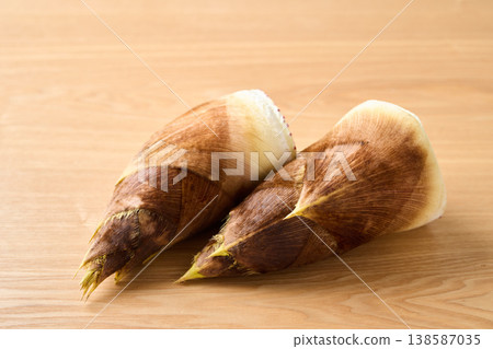 Freshly dug bamboo shoots 138587035