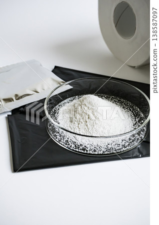 Coagulant for emergency toilets Coagulant for emergency toilets 138587097