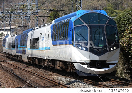 [Kintetsu] 50000 series ~Shimakaze~ Limited Express (Osaka Line: Osaka Kyoiku University Mae ~ Sekiya) 138587600