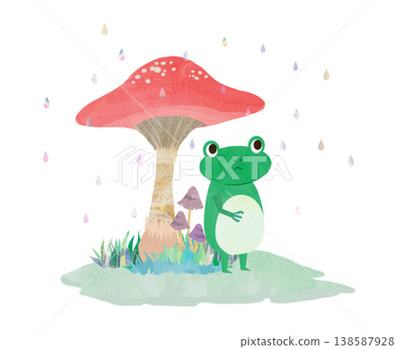 青蛙和雨 138587928