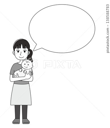 對話框：生活方式_育兒_女性 138588783