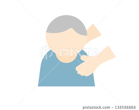 Illustration of a male caregiver icon 138588868