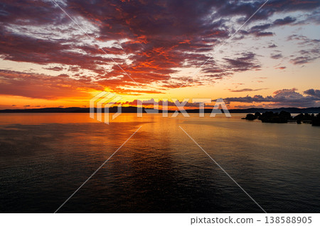 Sunrise view from Kouri Beach, Okinawa Sunrise view from Kouri Beach, Okinawa 138588905