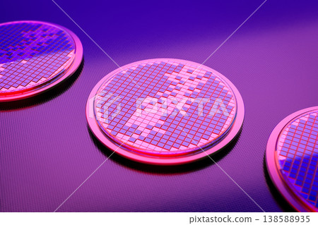 Silicon wafer plates for semiconductor manufacturing 138588935