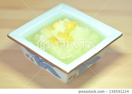 Grated daikon radish with yuzu flavor Grated daikon radish with yuzu flavor 138591224
