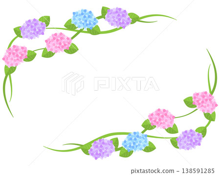 繡球花框架 繡球花框架 138591285
