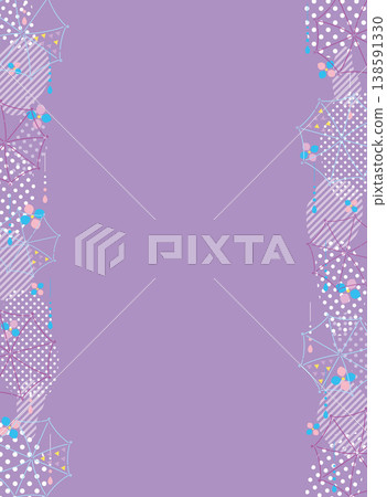 Stylish frame for umbrellas and rainy days; simple design for the rainy season. Stylish frame for umbrellas and rainy days; simple design for the rainy season. 138591330